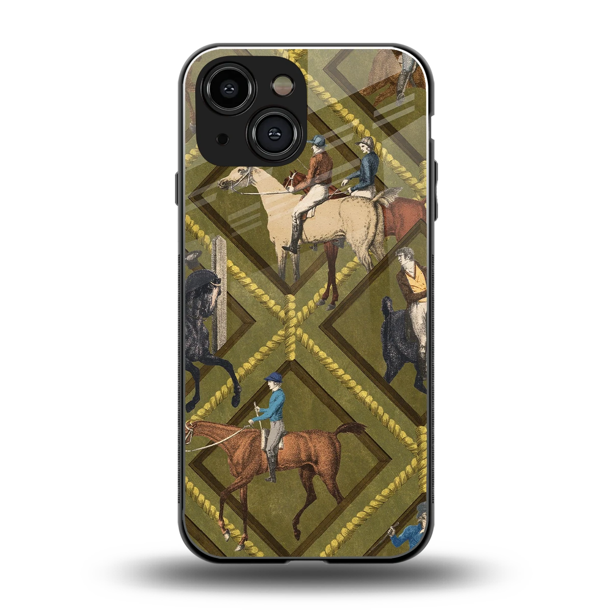 Polo Elite back phone cover | glass case for iphone 12 mini