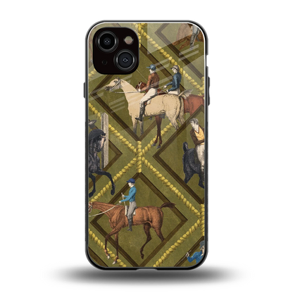 Polo Elite back phone cover | glass case for iphone 14 plus