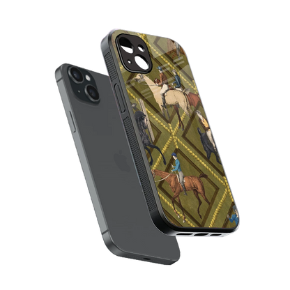 Polo Elite sleek iphone 14 plus cover with tempered glass back and TPU edges