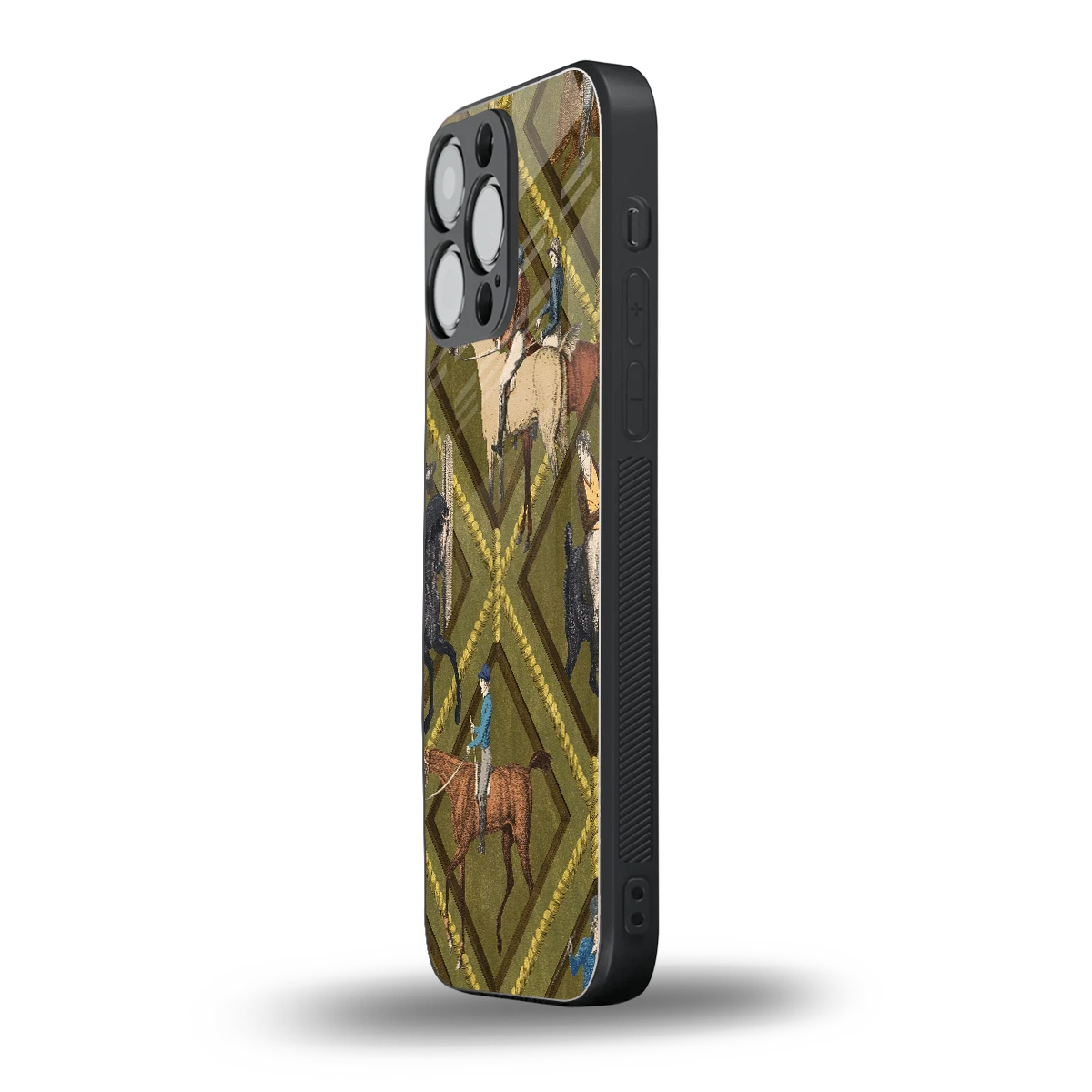 Polo Elite iphone 15 pro max mobile cover | shockproof glass phone case