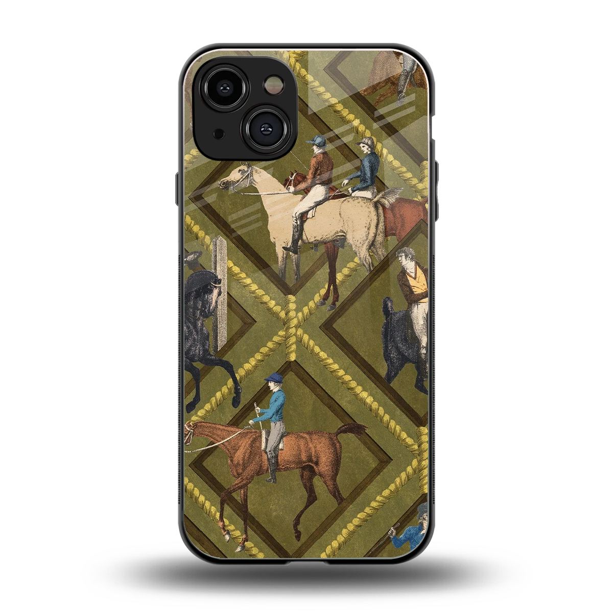 Polo Elite back phone cover | glass case for iphone 15