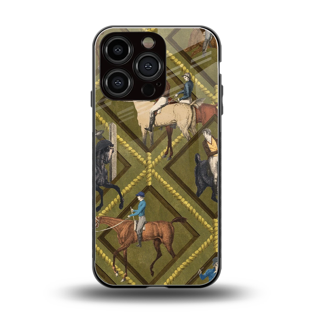 Polo Elite back phone cover | glass case for iphone 16 pro