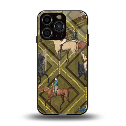 Polo Elite back phone cover | glass case for iphone 16 pro