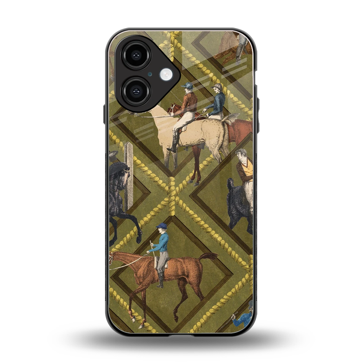 Polo Elite back phone cover | glass case for iphone 16
