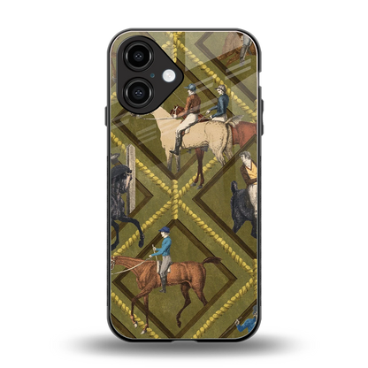 Polo Elite back phone cover | glass case for iphone 16