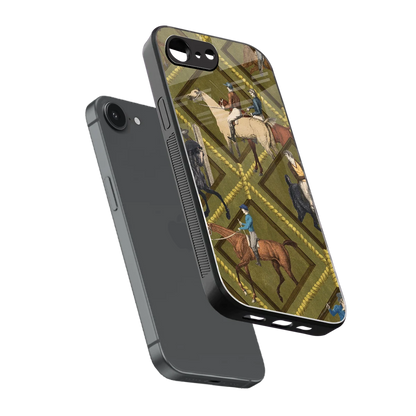 Polo Elite sleek iphone 17e cover with tempered glass back and TPU edges