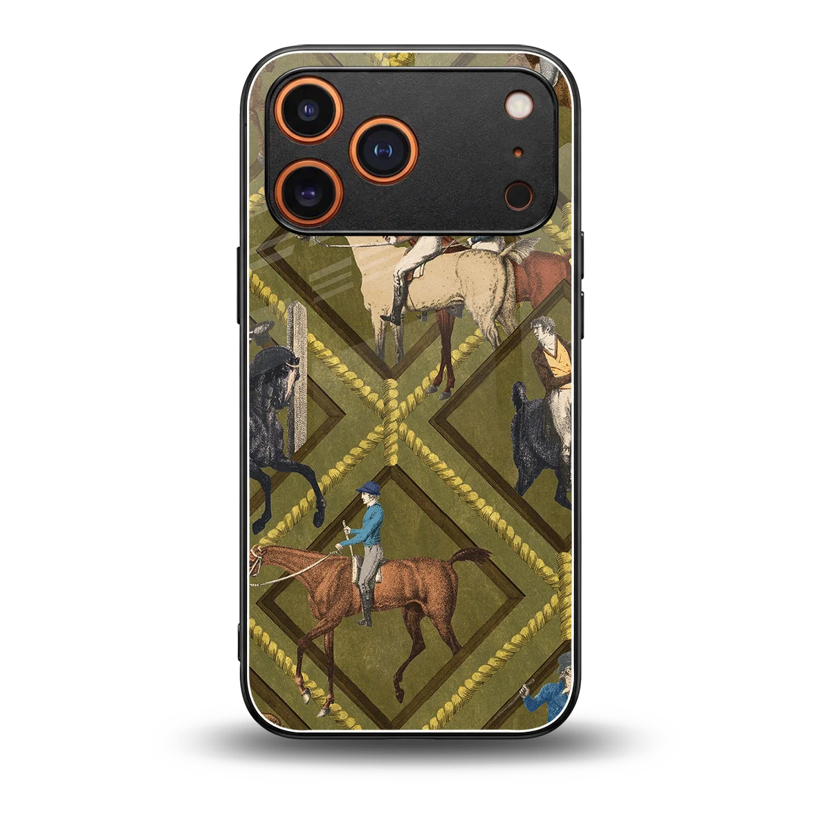 Polo Elite back phone cover | glass case for iphone 17 pro