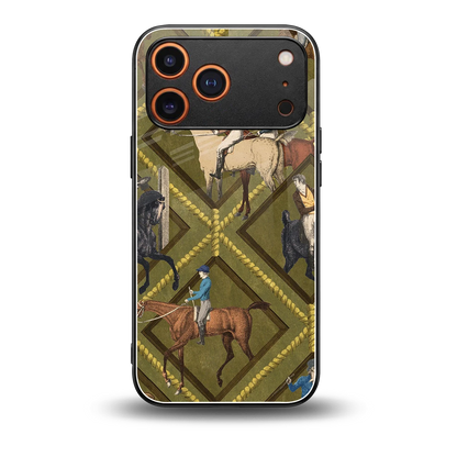 Polo Elite back phone cover | glass case for iphone 17 pro