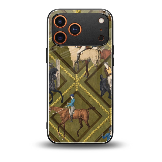 Polo Elite back phone cover | glass case for iphone 17 pro max
