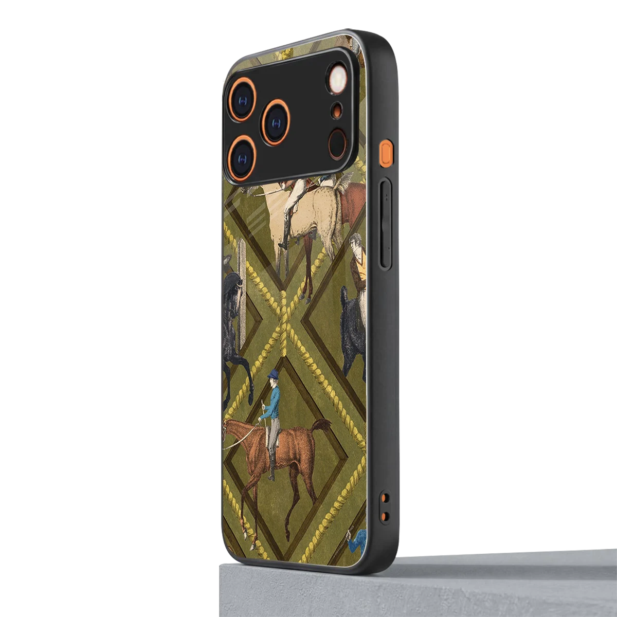 Polo Elite iphone 17 pro mobile cover | shockproof glass phone case