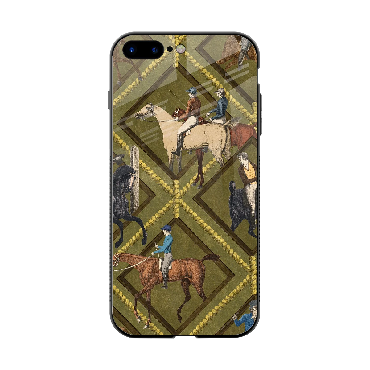 Polo Elite back phone cover | glass case for iphone 8 plus