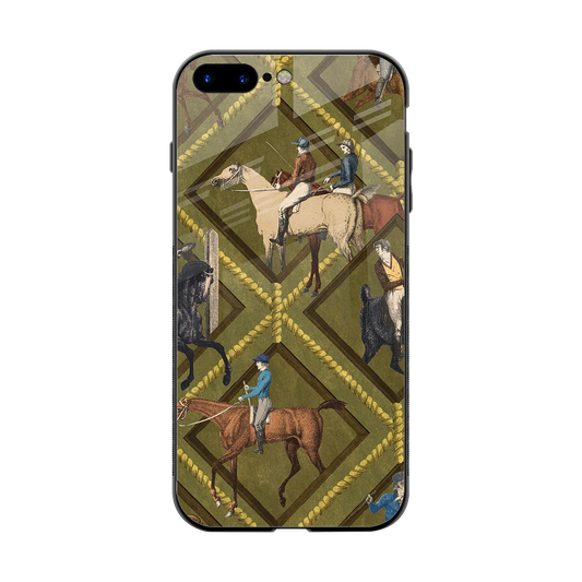 Polo Elite back phone cover | glass case for iphone 8 plus