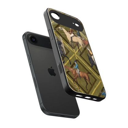 Polo Elite sleek iphone air cover with tempered glass back and TPU edges