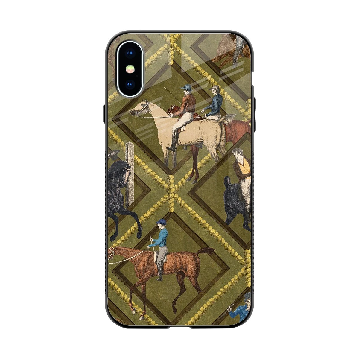 Polo Elite back phone cover | glass case for iphone xs
