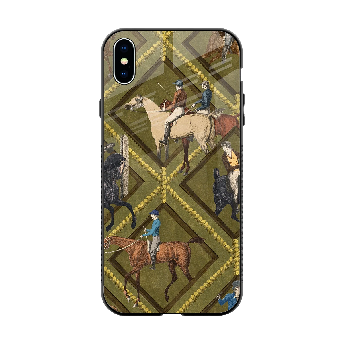 Polo Elite back phone cover | glass case for iphone xs max