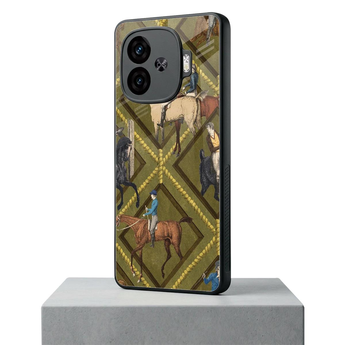 Polo Elite iqoo neo 10r 5g mobile cover | shockproof glass phone case