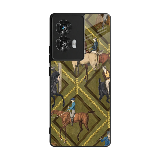 Polo Elite back phone cover | glass case for motorola edge 50 fusion