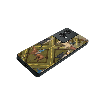 Polo Elite stylish phone case for motorola edge 50 fusion | glossy glass and slim fit