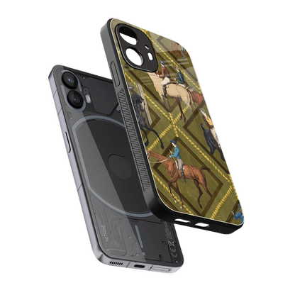 Polo Elite sleek nothing phone 2 cover with tempered glass back and TPU edges