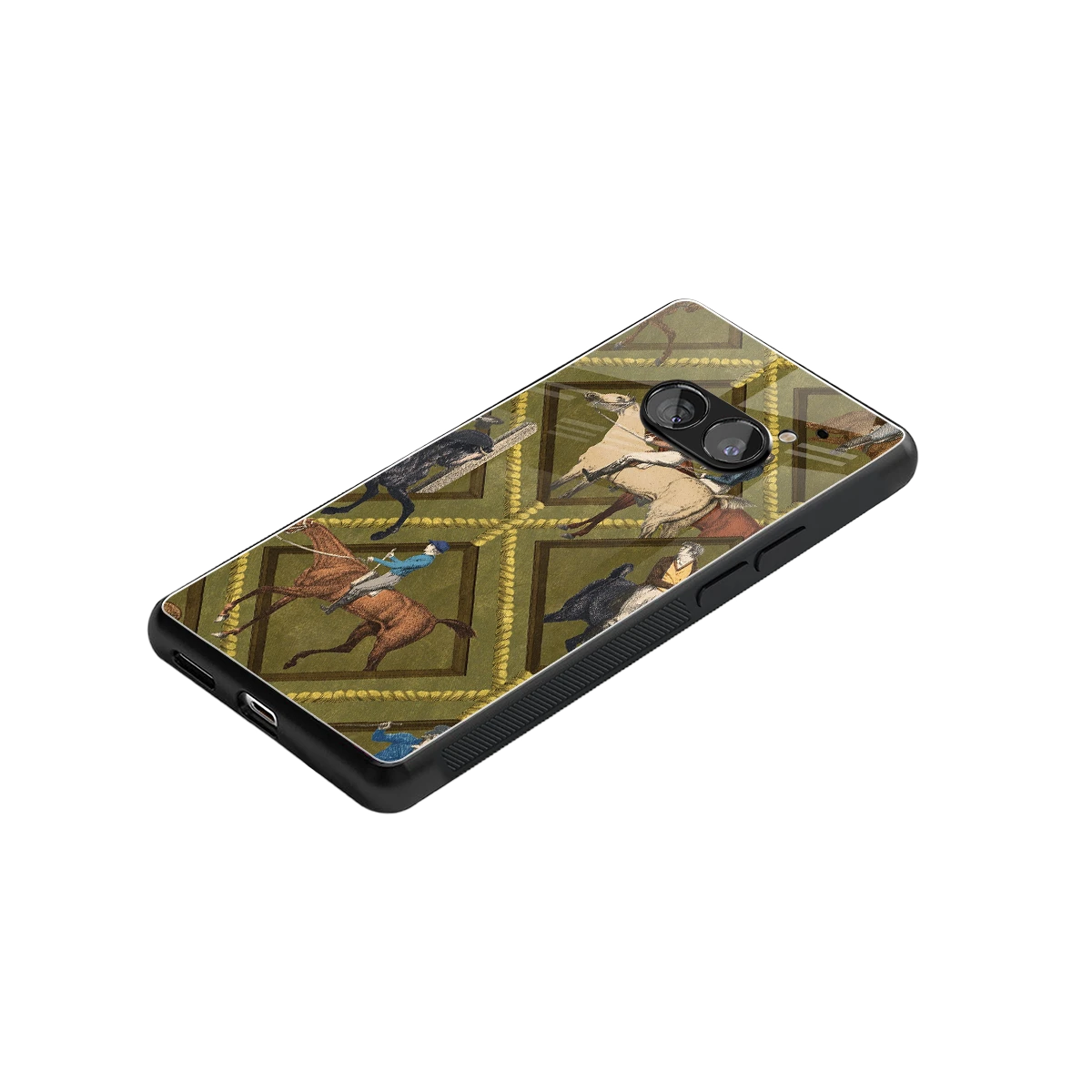 Polo Elite stylish phone case for nothing phone 2a plus | glossy glass and slim fit