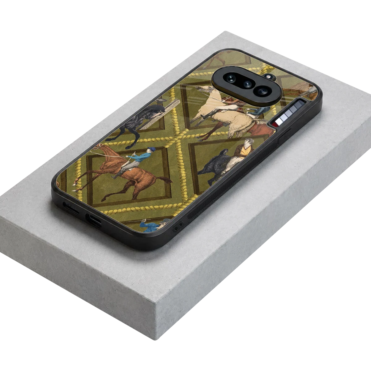 Polo Elite stylish phone case for nothing phone 4a | glossy glass and slim fit