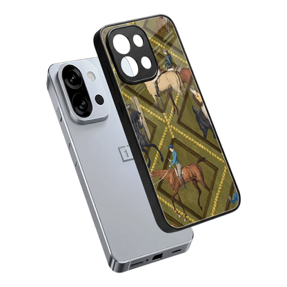 Polo Elite sleek oneplus 13s cover with tempered glass back and TPU edges