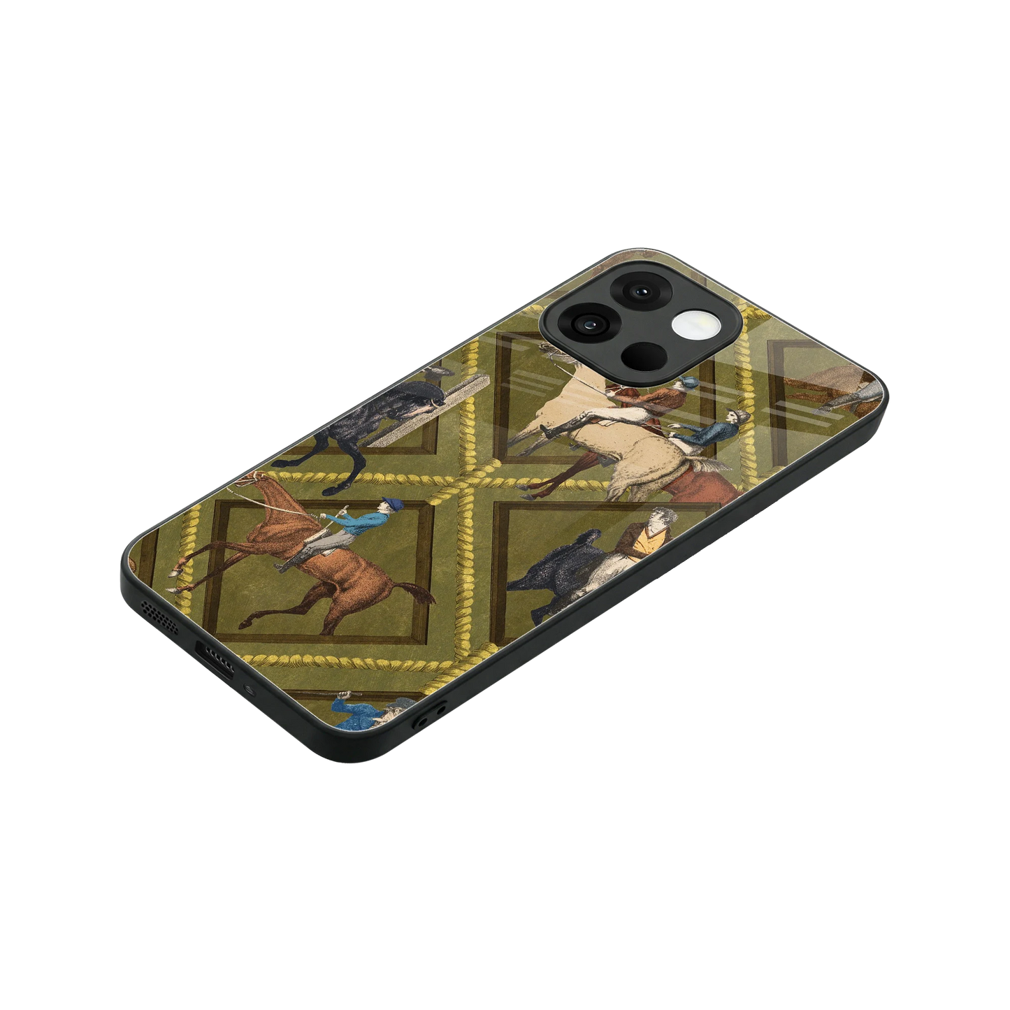 Polo Elite stylish phone case for oneplus 13s | glossy glass and slim fit