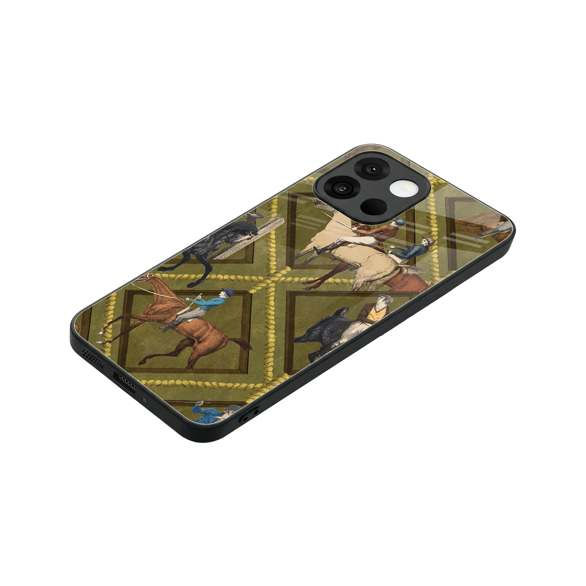 Polo Elite stylish phone case for oneplus 13s | glossy glass and slim fit