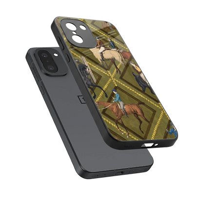 Polo Elite sleek oneplus 15r cover with tempered glass back and TPU edges