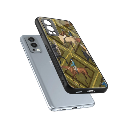 Polo Elite sleek oneplus nord 2 cover with tempered glass back and TPU edges