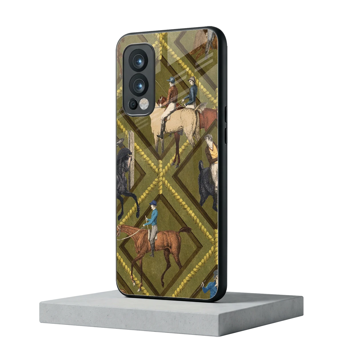 Polo Elite oneplus nord 2 mobile cover | shockproof glass phone case