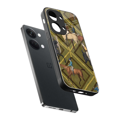 Polo Elite sleek oneplus nord 3 cover with tempered glass back and TPU edges