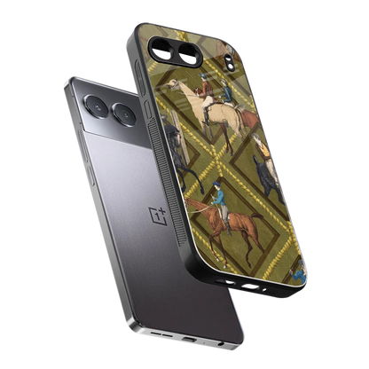 Polo Elite sleek oneplus nord 4 cover with tempered glass back and TPU edges