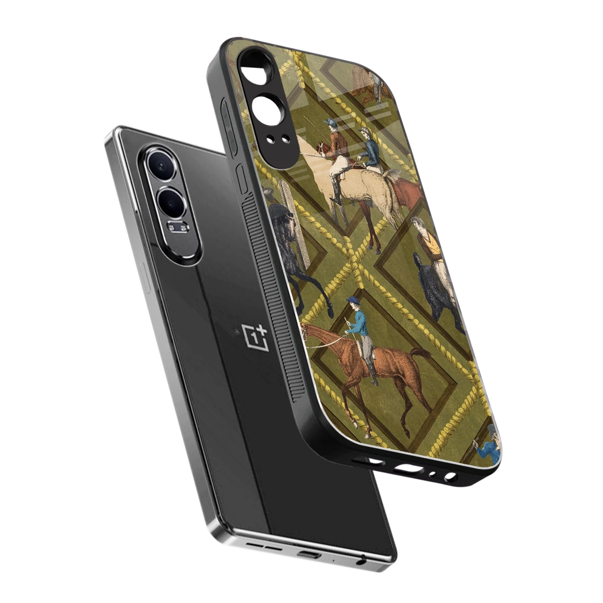 Polo Elite sleek oneplus nord ce 4 lite cover with tempered glass back and TPU edges