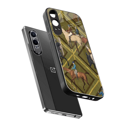 Polo Elite sleek oneplus nord ce 4 lite cover with tempered glass back and TPU edges