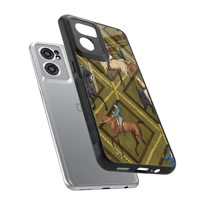 Polo Elite sleek oneplus nord ce 2 cover with tempered glass back and TPU edges