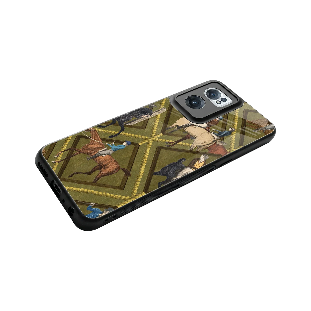 Polo Elite stylish phone case for oneplus nord ce 2 | glossy glass and slim fit