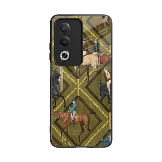 Polo Elite back phone cover | glass case for oppo a3 pro