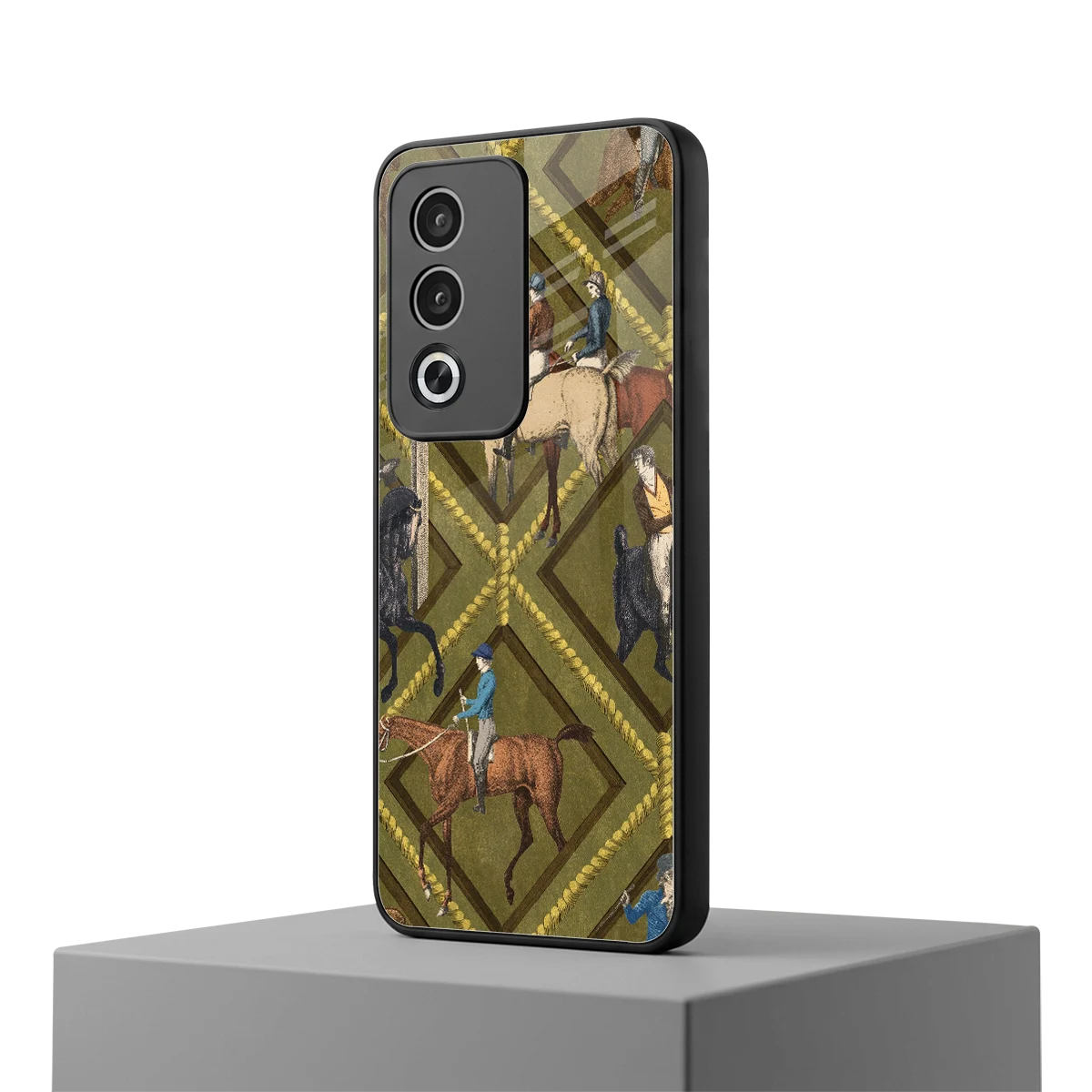 Polo Elite oppo a3 pro mobile cover | shockproof glass phone case