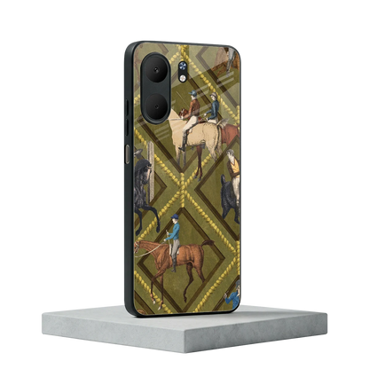Polo Elite oppo a5x 5g mobile cover | shockproof glass phone case