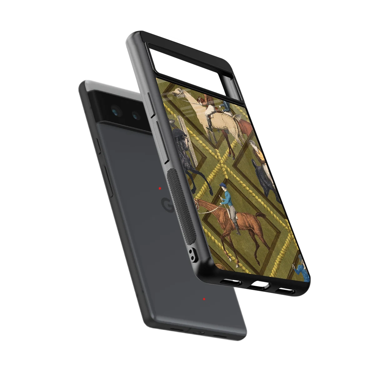 Polo Elite sleek google pixel 6 cover with tempered glass back and TPU edges