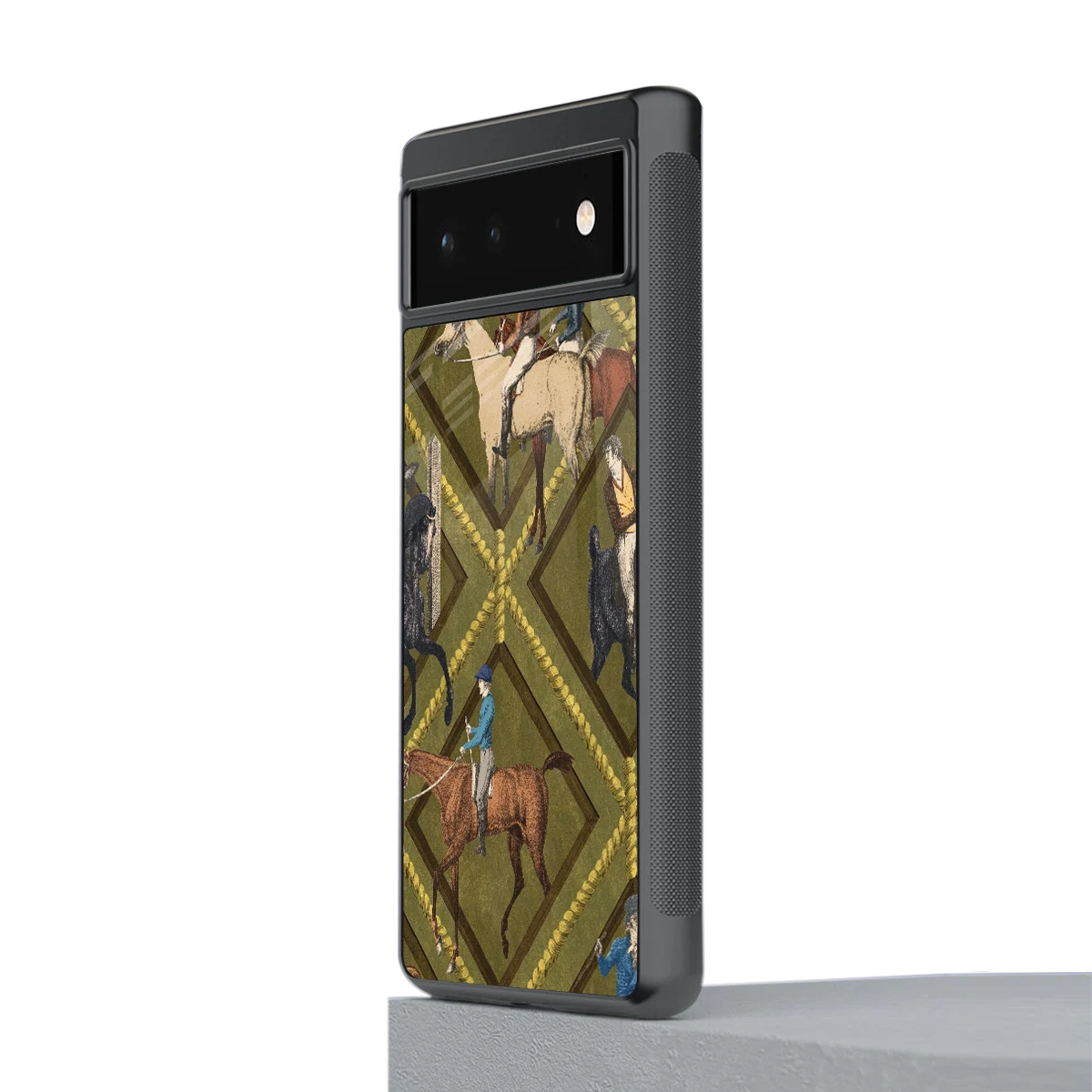 Polo Elite stylish phone case for google pixel 6a | glossy glass and slim fit