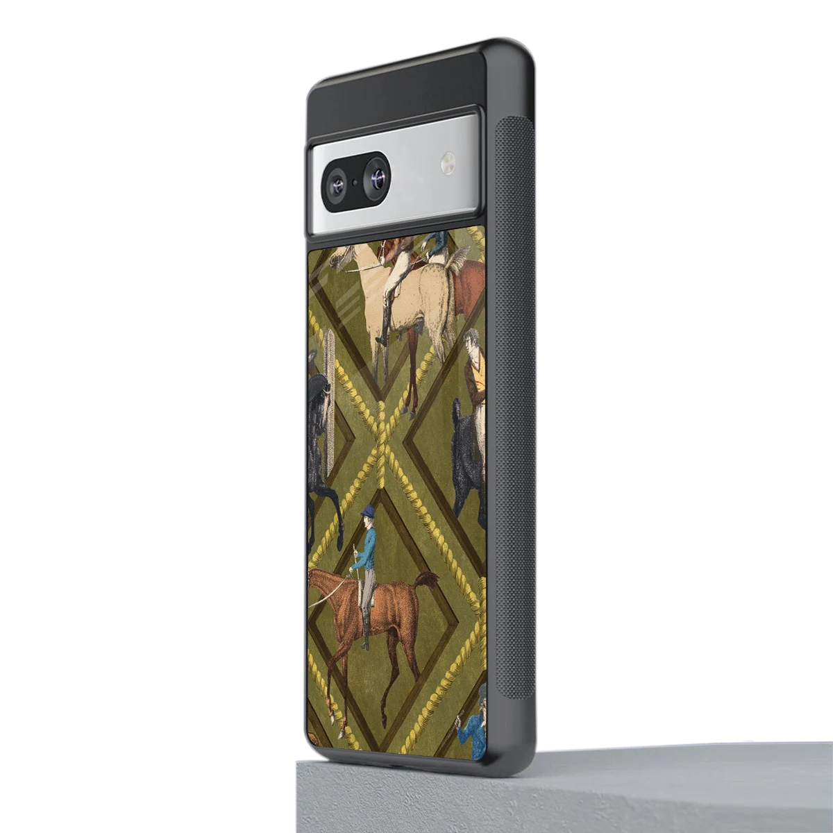 Polo Elite stylish phone case for google pixel 7a | glossy glass and slim fit