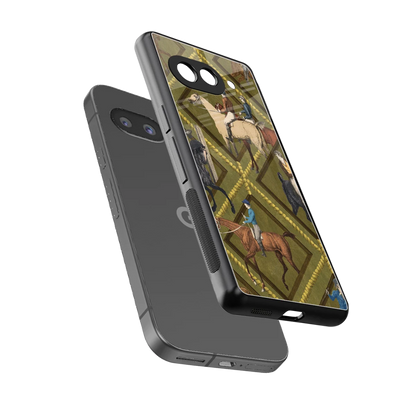 Polo Elite sleek google pixel 10a cover with tempered glass back and TPU edges