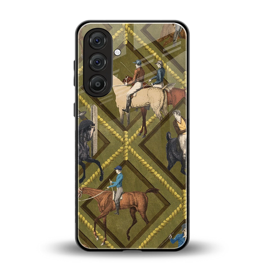 Polo Elite back phone cover | glass case for samsung galaxy m36 5g