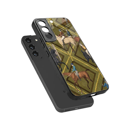 Polo Elite sleek samsung galaxy s22 cover with tempered glass back and TPU edges
