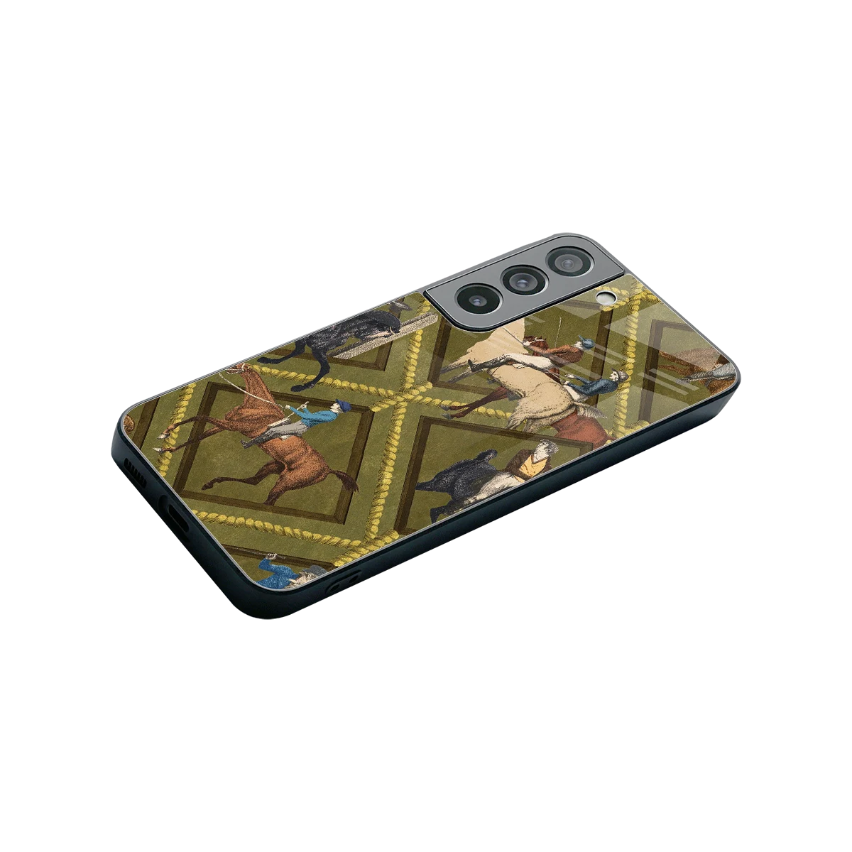Polo Elite stylish phone case for samsung galaxy s22 | glossy glass and slim fit