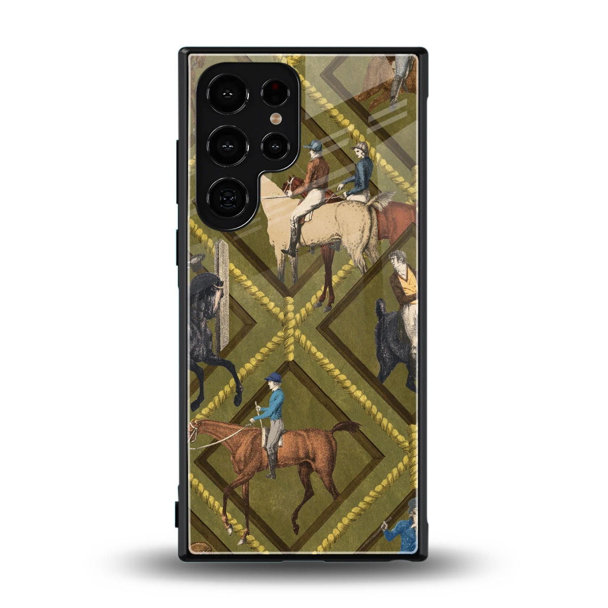 Polo Elite back phone cover | glass case for samsung galaxy s24 ultra