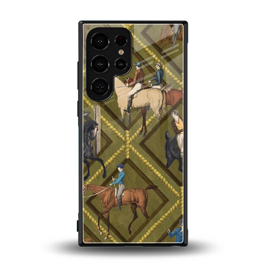 Polo Elite back phone cover | glass case for samsung galaxy s24 ultra