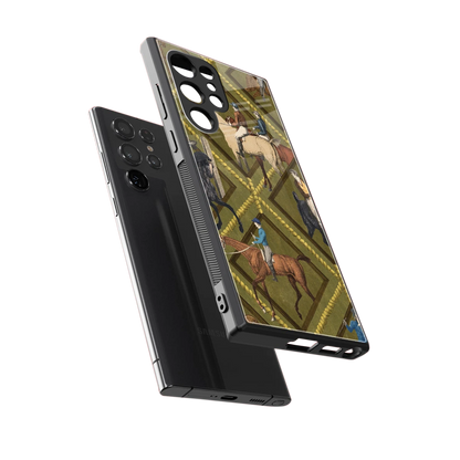 Polo Elite sleek samsung galaxy s23 ultra cover with tempered glass back and TPU edges